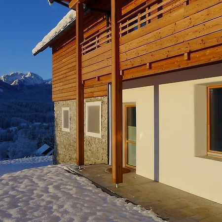 Der Weber - Haus Der Zukunft Appartement Hermagor-Pressegger See Buitenkant foto
